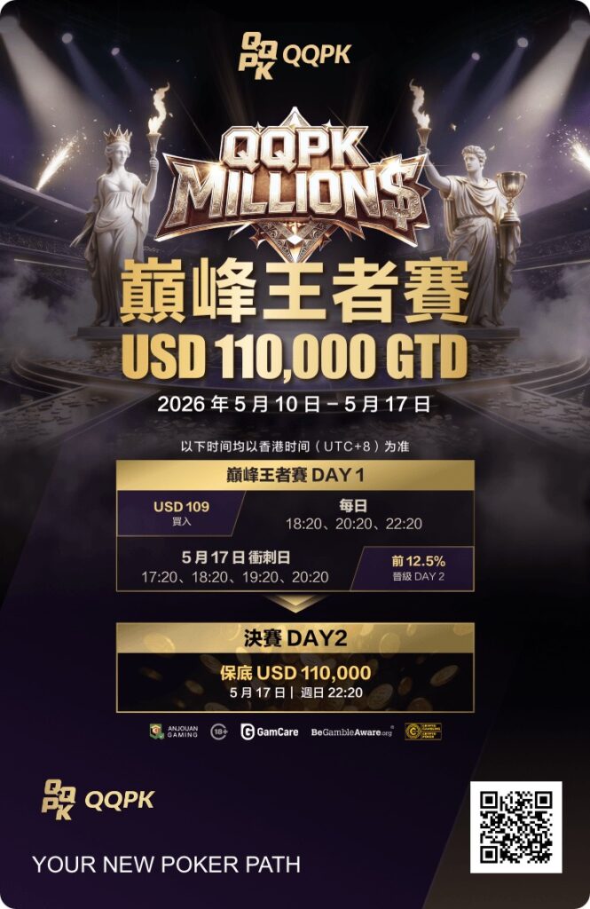 巔峰王者賽 – QQPK Millions